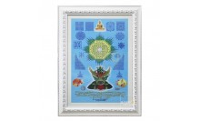 กรอบใส่ผ้ายันต์-ผ้ายันต์